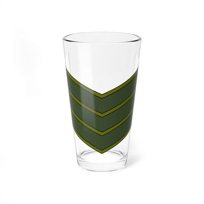 Yemen Army OR 6 (Yemen) (Military Rank) Pint Glass 16oz 16oz - Go Mug Yourself