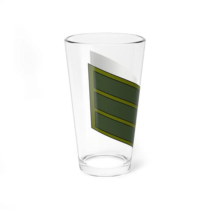 Yemen Army OR 6 (Yemen) (Military Rank) Pint Glass 16oz - Go Mug Yourself