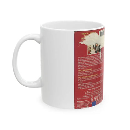 YES PRIME MINISTER THE GRAND DESIGN (VHS COVER) - White Coffee Mug - Go Mug Yourself