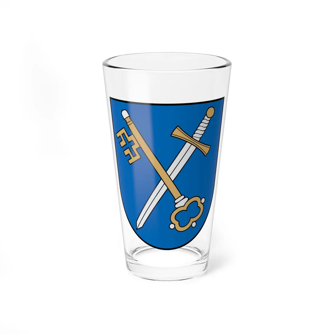 Žygaičiai COA (Lithuania) (Coat of Arms) Pint Glass 16oz 16oz - Go Mug Yourself