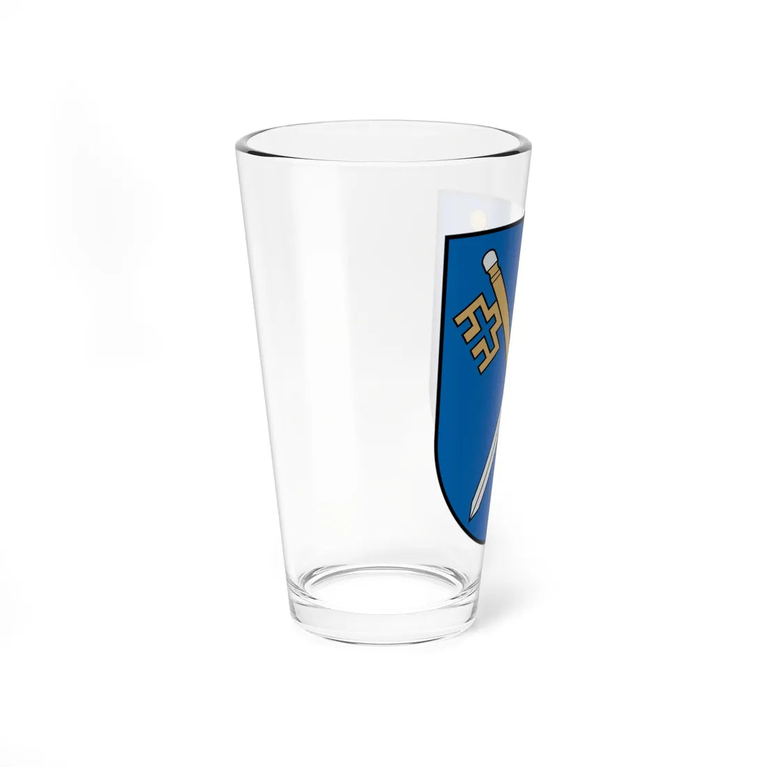 Žygaičiai COA (Lithuania) (Coat of Arms) Pint Glass 16oz - Go Mug Yourself