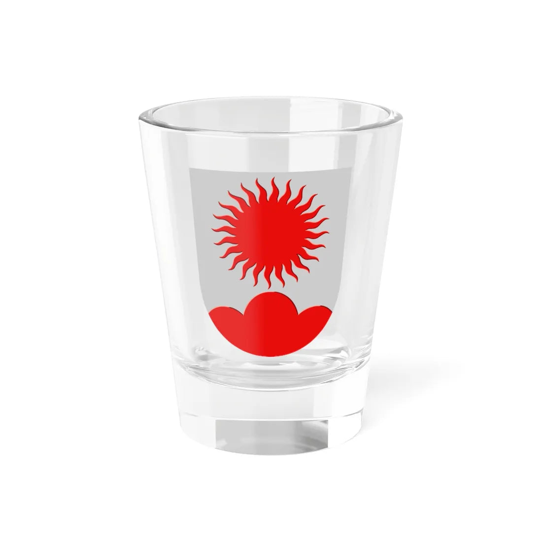 Ylitornio.vaakuna (Finland) (Coat of Arms) Shot Glass 1.5oz 1.5oz - Go Mug Yourself