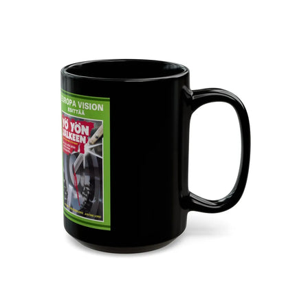 YO YON JALKEEN (VHS COVER) - Black Coffee Mug-Go Mug Yourself