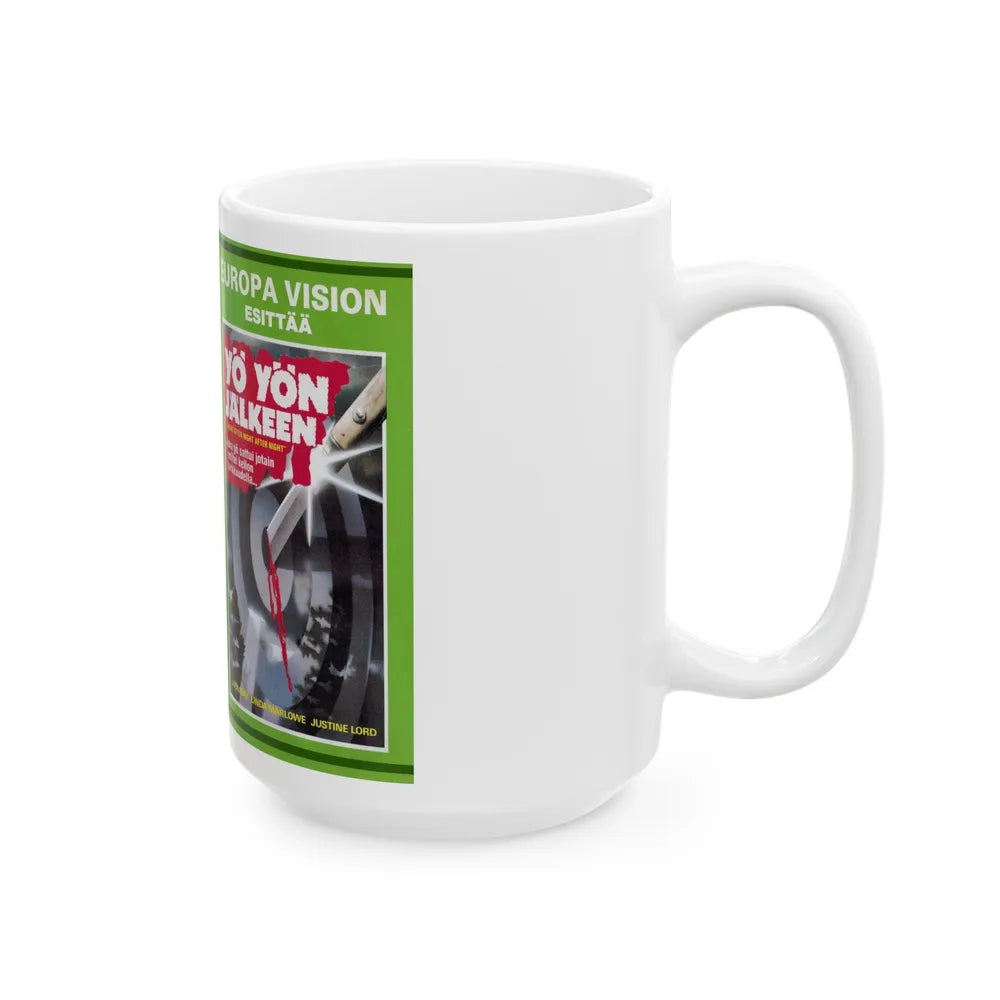 YO YON JALKEEN (VHS COVER) - White Coffee Mug-Go Mug Yourself