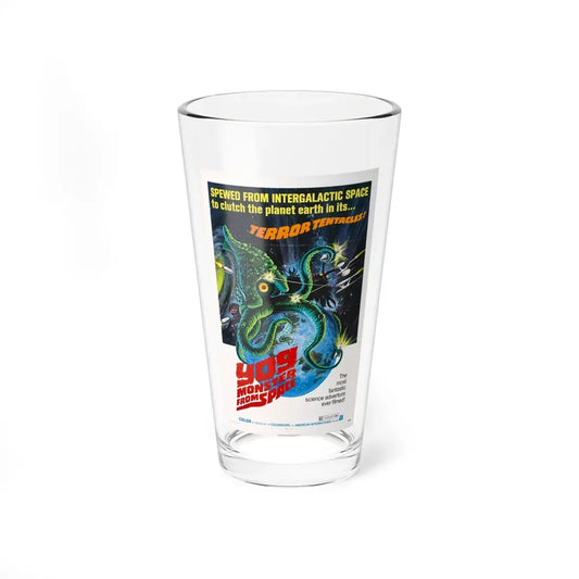 YOG MONSTER FROM SPACE 1970 Movie Poster - Pint Glass 16oz 16oz - Go Mug Yourself