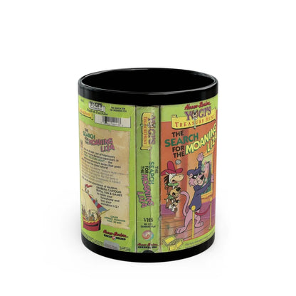 YOGIS TREASURE HUNT THE SEARCH FOR THE MOANING LIZA (VHS COVER) - Black Coffee Mug-11oz-Go Mug Yourself