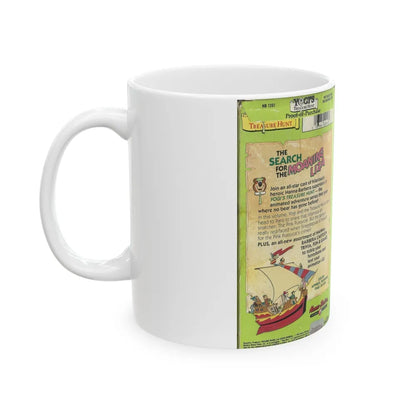 YOGIS TREASURE HUNT THE SEARCH FOR THE MOANING LIZA (VHS COVER) - White Coffee Mug-Go Mug Yourself