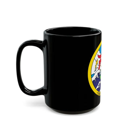 Yokosuka Japan NAVPACMETOFAC (U.S. Navy) Black Coffee Mug-Go Mug Yourself