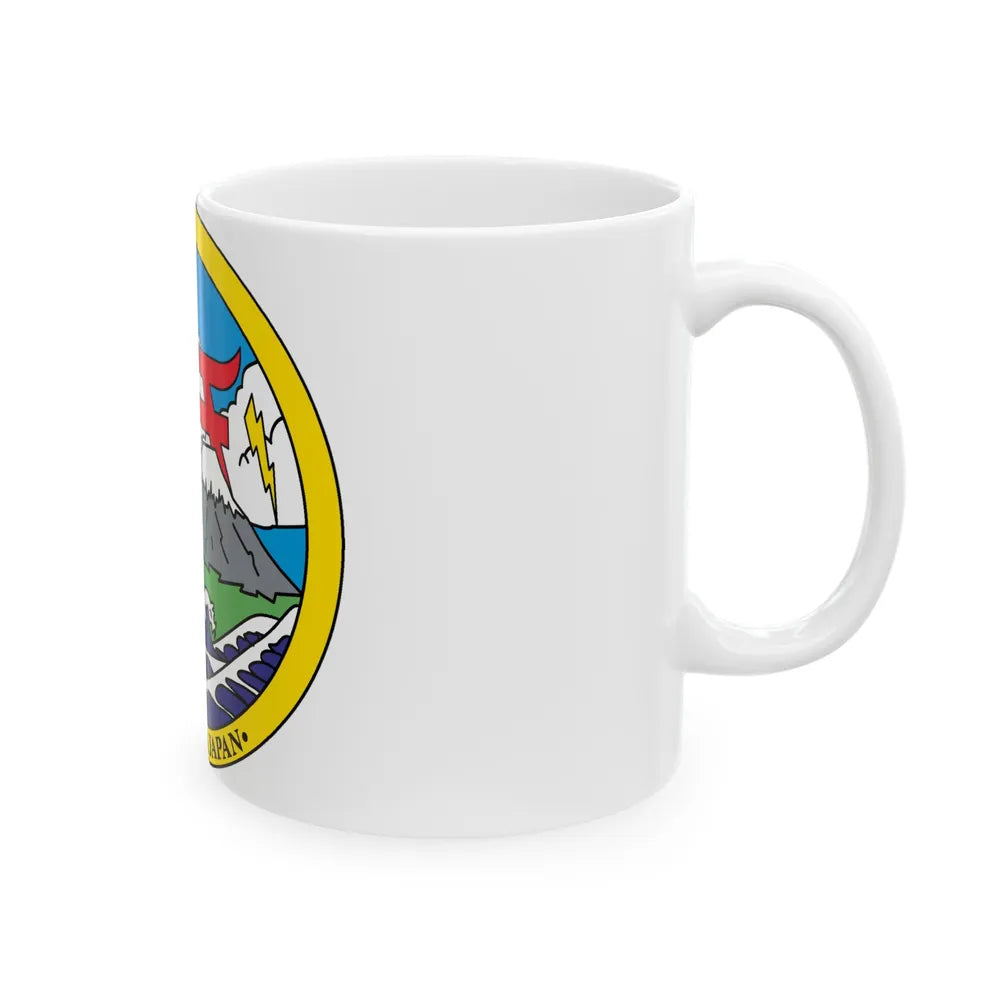 Yokosuka Japan NAVPACMETOFAC (U.S. Navy) White Coffee Mug-Go Mug Yourself