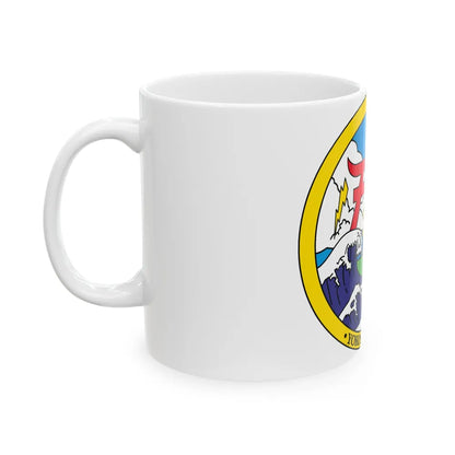 Yokosuka Japan NAVPACMETOFAC (U.S. Navy) White Coffee Mug-Go Mug Yourself