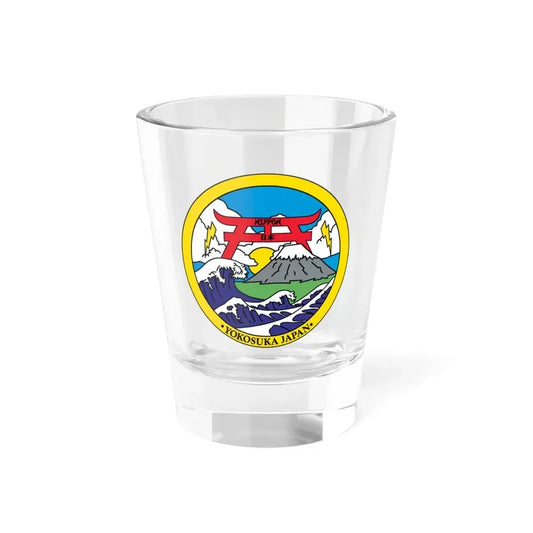 Yokosuka Japan NAVPACMETOFAC (U.S. Navy) Shot Glass 1.5oz 1.5oz - Go Mug Yourself