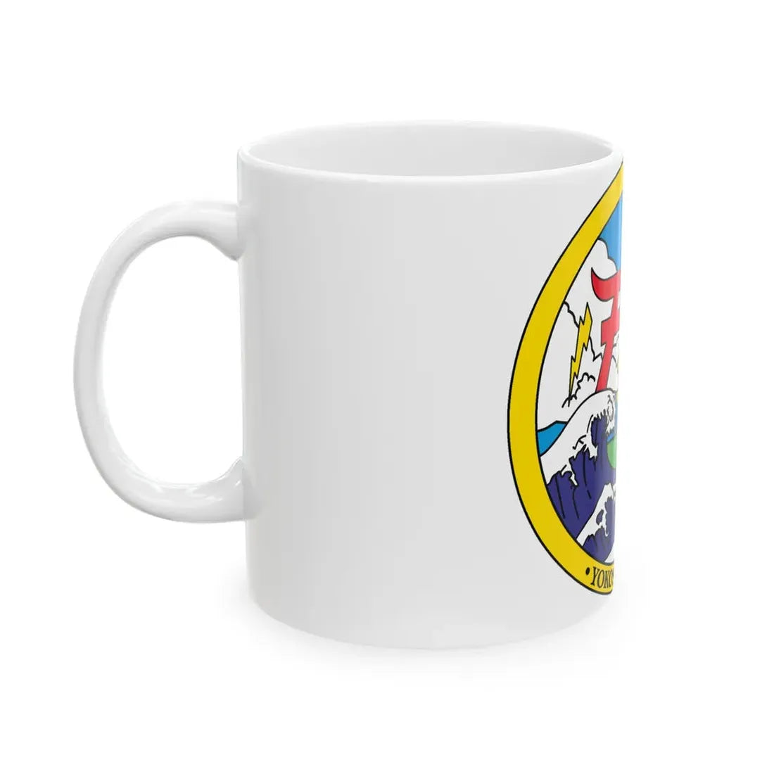 Yokosuka Japan NAVPACMETOFAC (U.S. Navy) White Coffee Mug - Go Mug Yourself