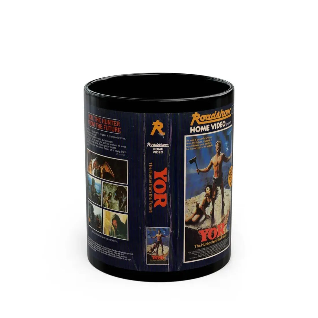 YOR VERSION2 (VHS COVER) - Black Coffee Mug 11oz - Go Mug Yourself