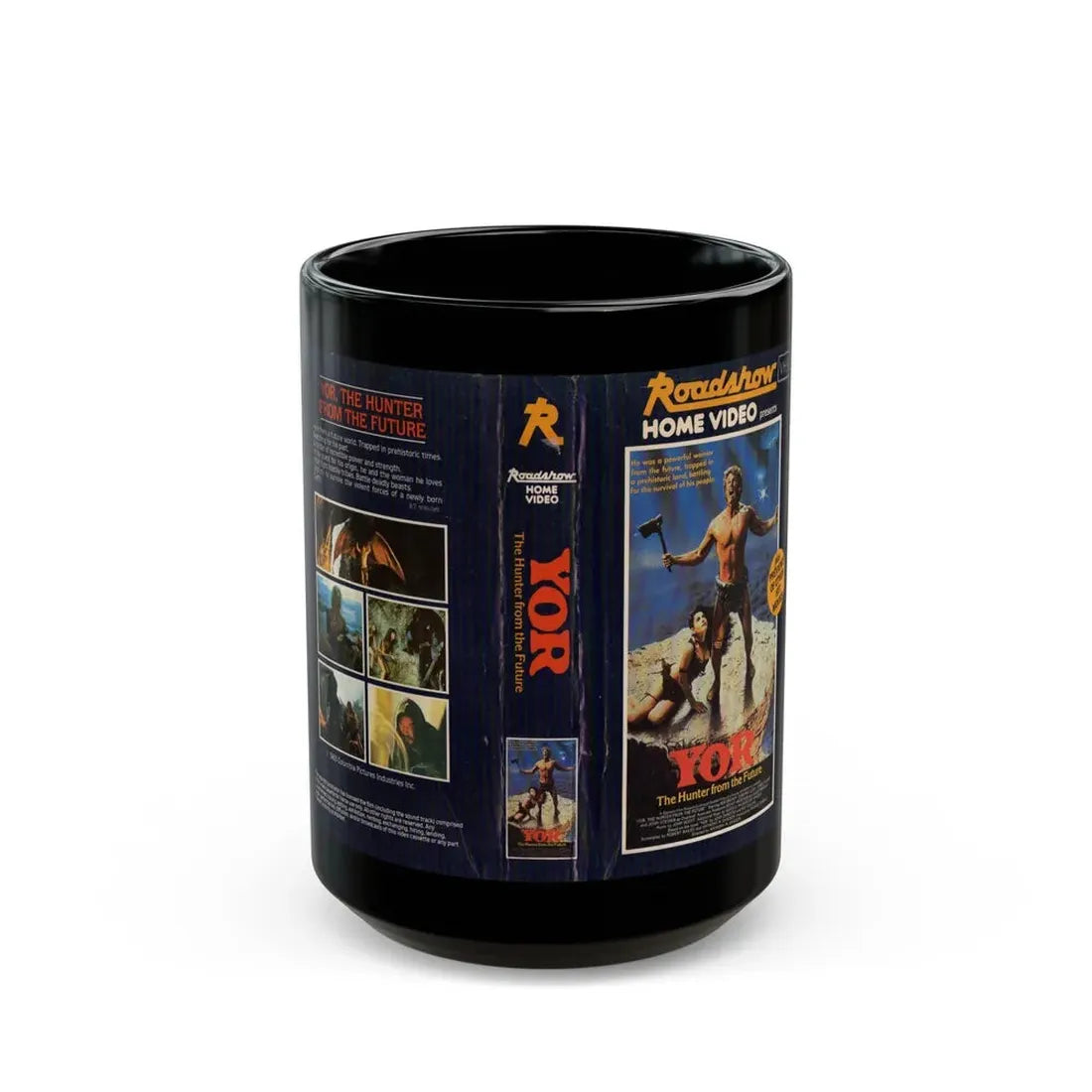 YOR VERSION2 (VHS COVER) - Black Coffee Mug 15oz - Go Mug Yourself