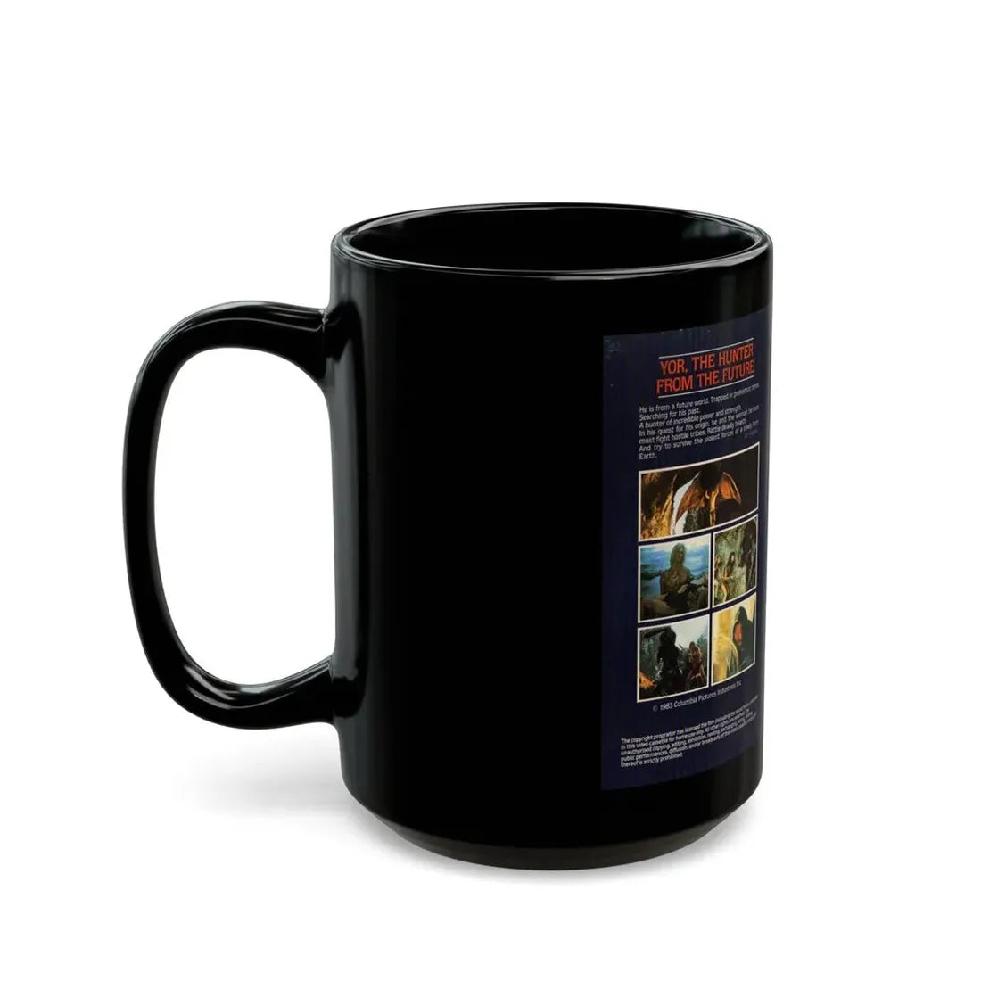 YOR VERSION2 (VHS COVER) - Black Coffee Mug - Go Mug Yourself