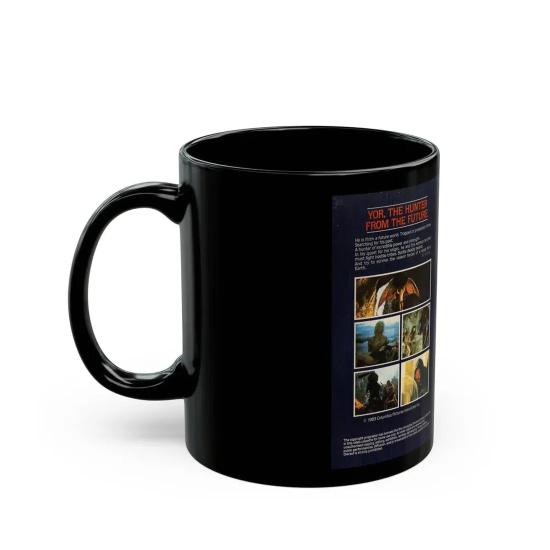 YOR VERSION2 (VHS COVER) - Black Coffee Mug - Go Mug Yourself