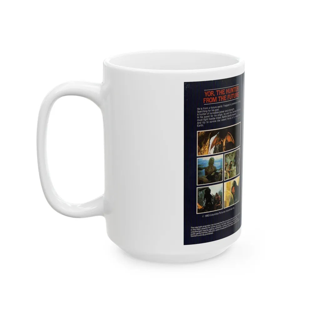 YOR VERSION2 (VHS COVER) - White Coffee Mug-Go Mug Yourself