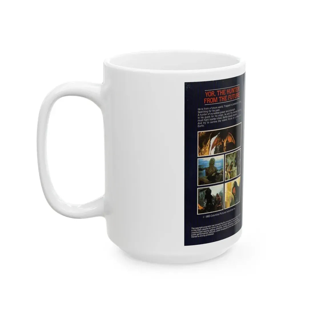 YOR VERSION2 (VHS COVER) - White Coffee Mug - Go Mug Yourself