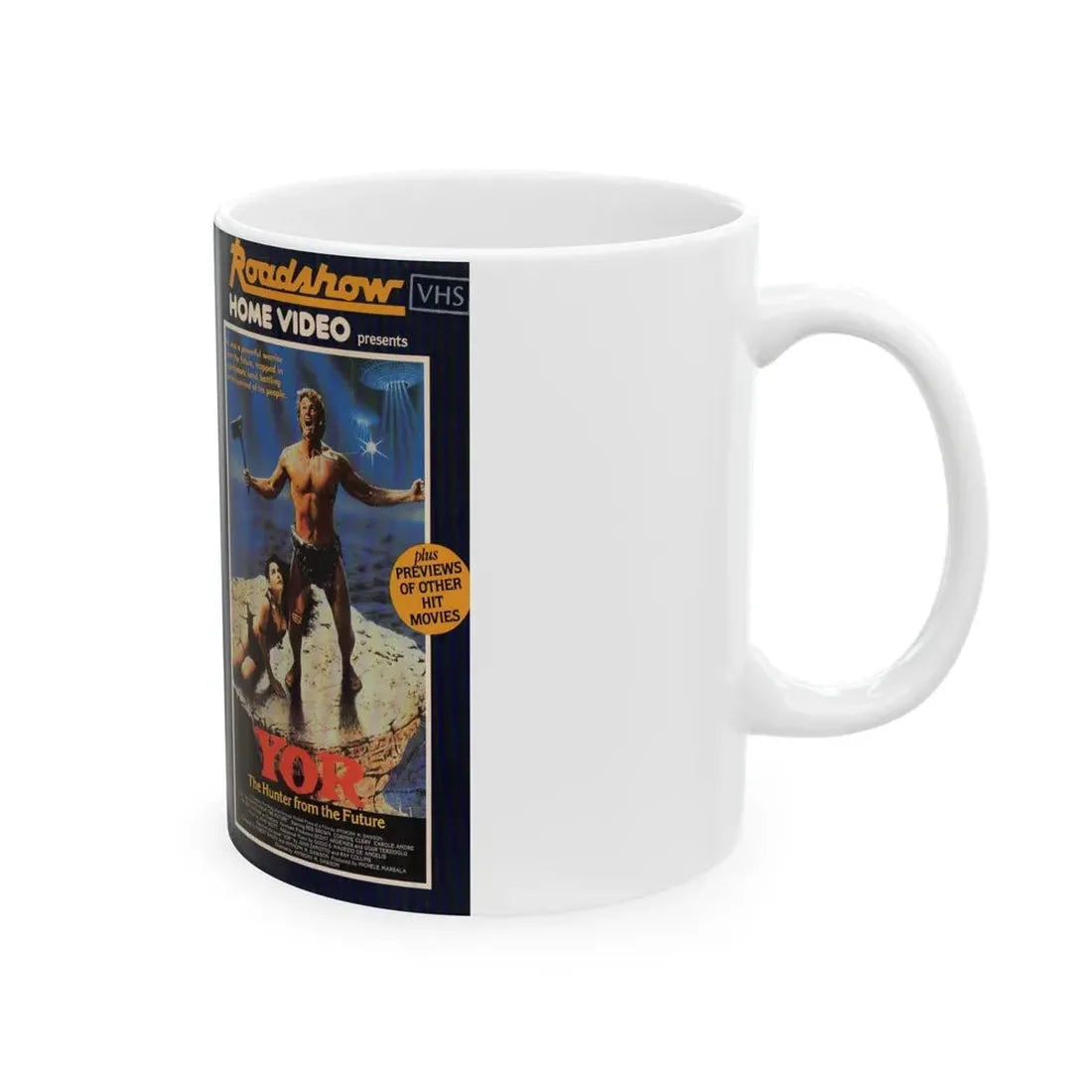 YOR VERSION2 (VHS COVER) - White Coffee Mug - Go Mug Yourself