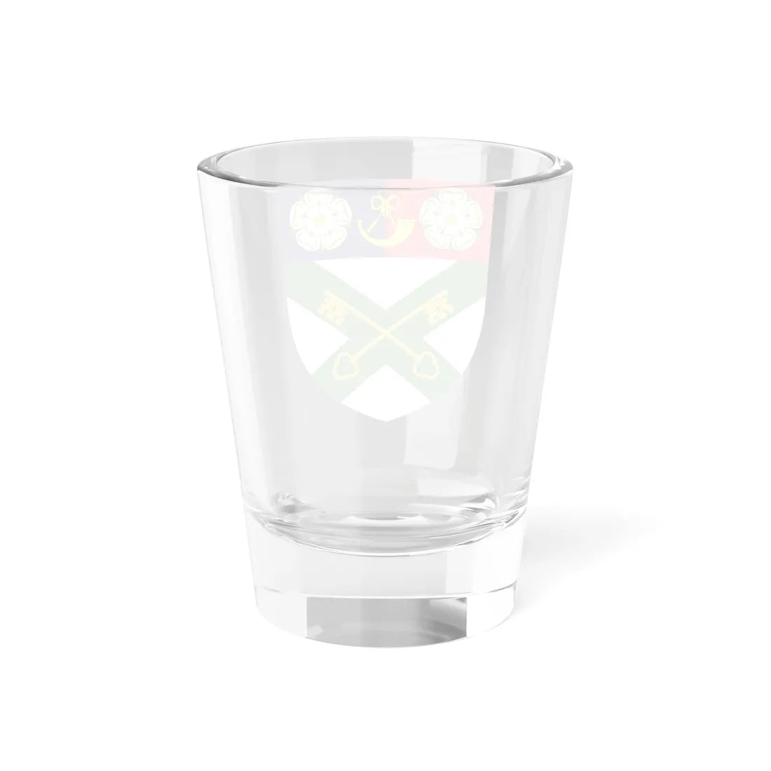 York St John University arms (United Kingdom) (Coat of Arms) Shot Glass 1.5oz - Go Mug Yourself