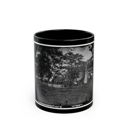 Yorktown, Va. Augustine Moore House, In Which Lord Cornwallis Signed The Capitulation Of 1781 (U.S. Civil War) Black Coffee Mug 11oz - Go Mug Yourself