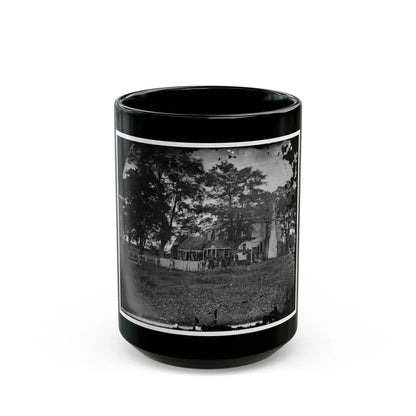Yorktown, Va. Augustine Moore House, In Which Lord Cornwallis Signed The Capitulation Of 1781 (U.S. Civil War) Black Coffee Mug 15oz - Go Mug Yourself