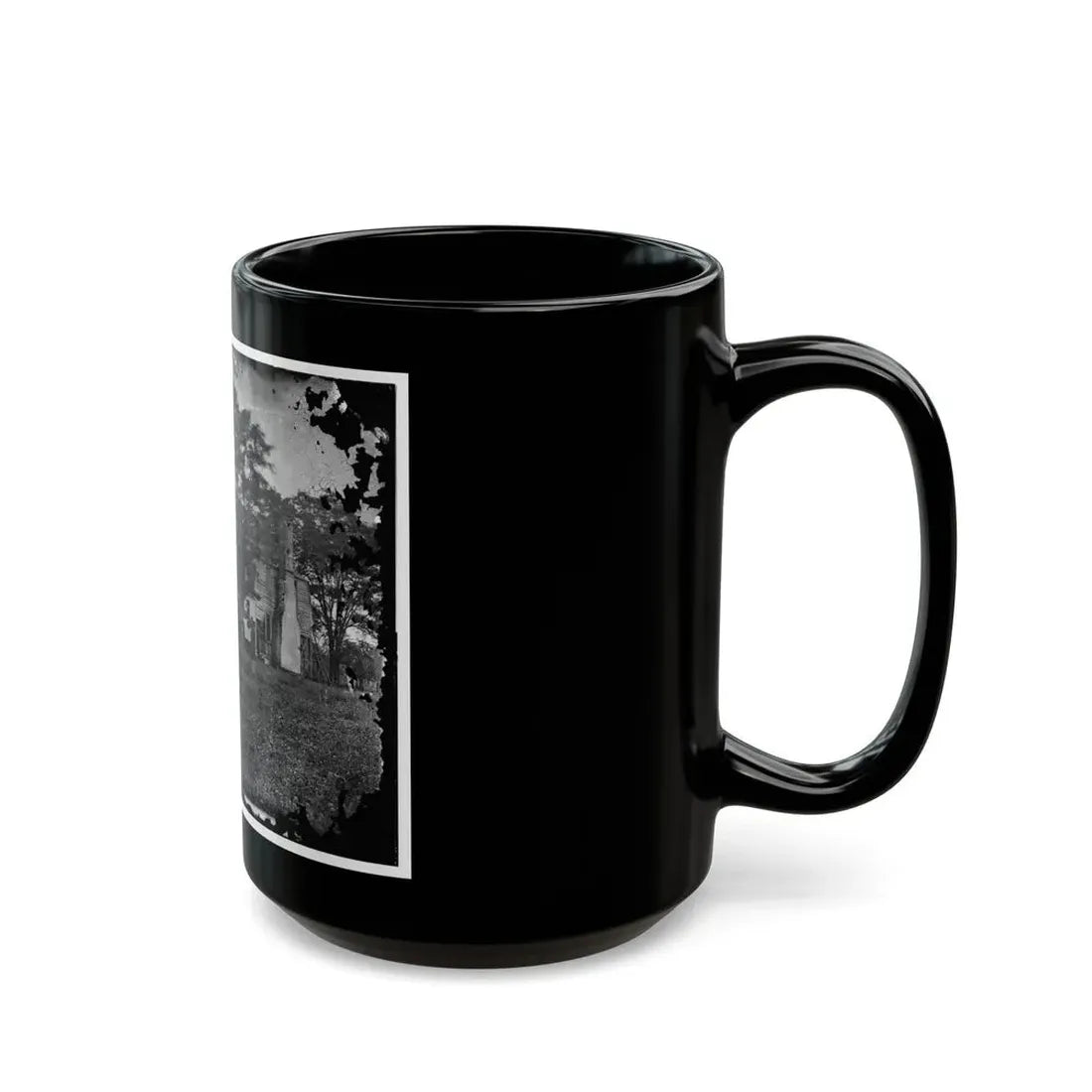 Yorktown, Va. Augustine Moore House, In Which Lord Cornwallis Signed The Capitulation Of 1781 (U.S. Civil War) Black Coffee Mug - Go Mug Yourself