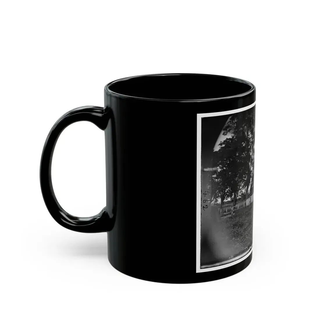 Yorktown, Va. Augustine Moore House, In Which Lord Cornwallis Signed The Capitulation Of 1781 (U.S. Civil War) Black Coffee Mug - Go Mug Yourself