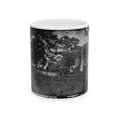 Yorktown, Va. Augustine Moore House, In Which Lord Cornwallis Signed The Capitulation Of 1781 (U.S. Civil War) White Coffee Mug 11oz - Go Mug Yourself
