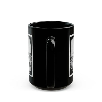 Yorktown, Va. Confederate Fortifications, With Large Gun (U.S. Civil War) Black Coffee Mug - Go Mug Yourself