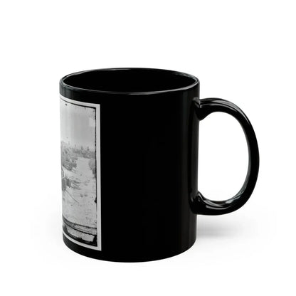 Yorktown, Va. Confederate Water Battery Magruder, With Rodman Smooth-Bore Siege Guns (U.S. Civil War) Black Coffee Mug - Go Mug Yourself