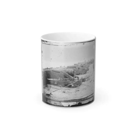 Yorktown, Va. Confederate Water Battery Magruder, With Rodman Smooth-Bore Siege Guns (U.S. Civil War) Color Changing Coffee Mug 11oz Default Title 11oz - Go Mug Yourself