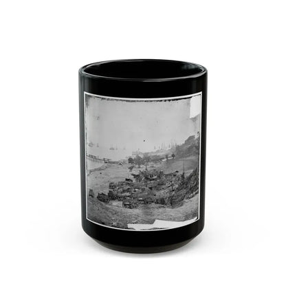 Yorktown, Va. Federal Wagon Park (U.S. Civil War) Black Coffee Mug 15oz - Go Mug Yourself