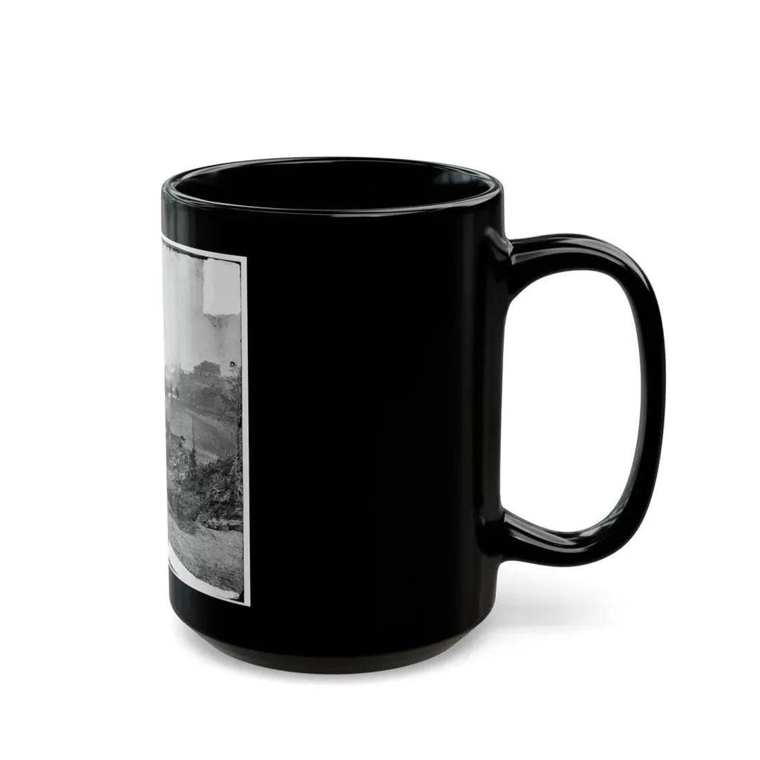 Yorktown, Va. Federal Wagon Park (U.S. Civil War) Black Coffee Mug - Go Mug Yourself