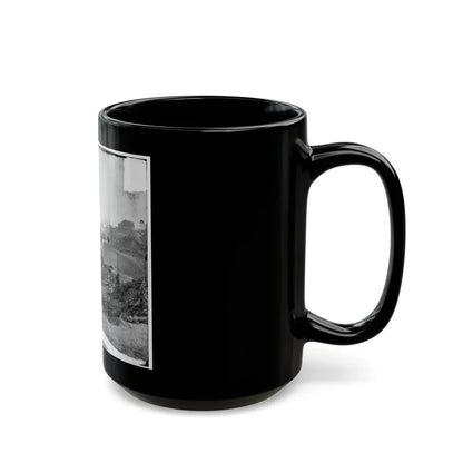 Yorktown, Va. Federal Wagon Park (U.S. Civil War) Black Coffee Mug - Go Mug Yourself
