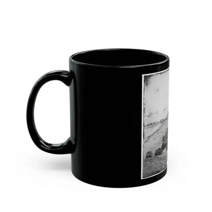 Yorktown, Va. Federal Wagon Park (U.S. Civil War) Black Coffee Mug - Go Mug Yourself