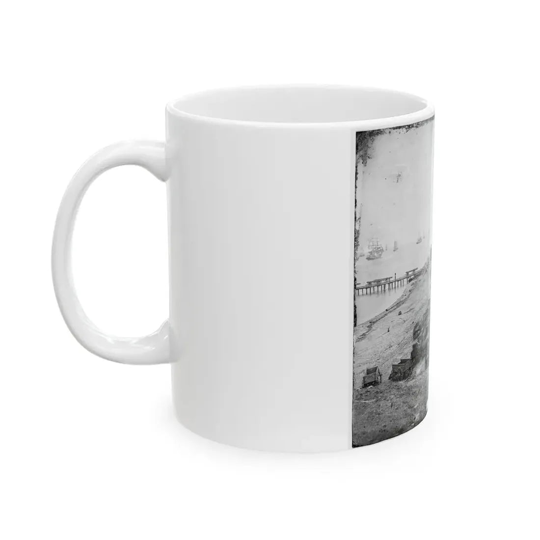 Yorktown, Va. Federal Wagon Park (U.S. Civil War) White Coffee Mug - Go Mug Yourself