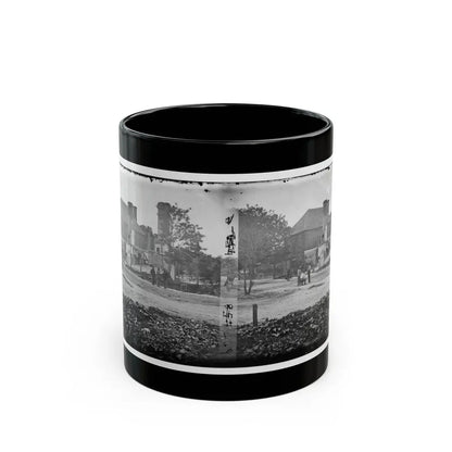 Yorktown, Va. Headquarters Of Gen. John B. Magruder (U.S. Civil War) Black Coffee Mug 11oz - Go Mug Yourself