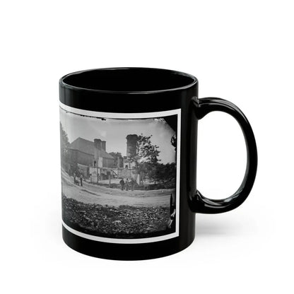 Yorktown, Va. Headquarters Of Gen. John B. Magruder (U.S. Civil War) Black Coffee Mug - Go Mug Yourself