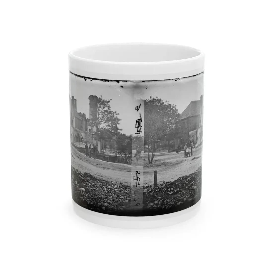 Yorktown, Va. Headquarters Of Gen. John B. Magruder (U.S. Civil War) White Coffee Mug 11oz - Go Mug Yourself