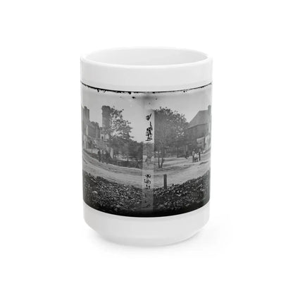 Yorktown, Va. Headquarters Of Gen. John B. Magruder (U.S. Civil War) White Coffee Mug 15oz - Go Mug Yourself