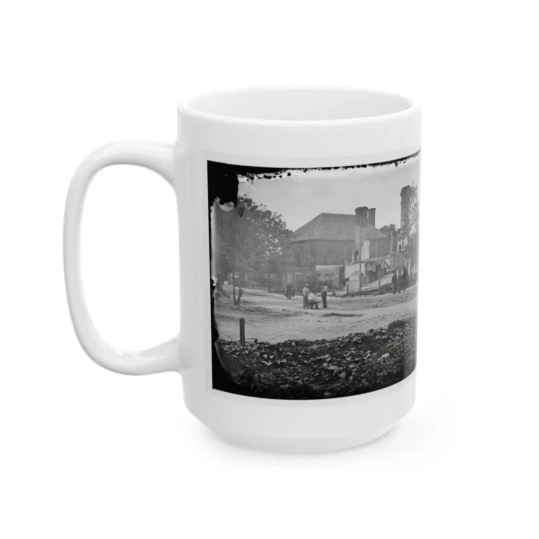 Yorktown, Va. Headquarters Of Gen. John B. Magruder (U.S. Civil War) White Coffee Mug - Go Mug Yourself