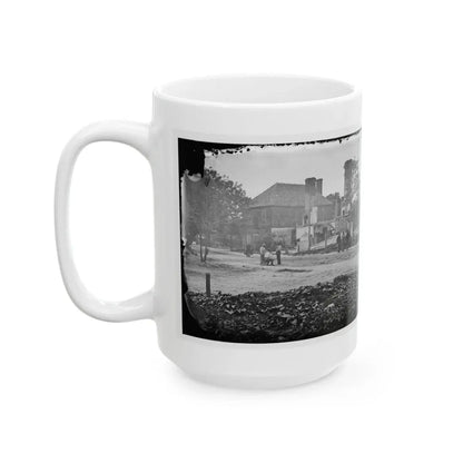 Yorktown, Va. Headquarters Of Gen. John B. Magruder (U.S. Civil War) White Coffee Mug - Go Mug Yourself