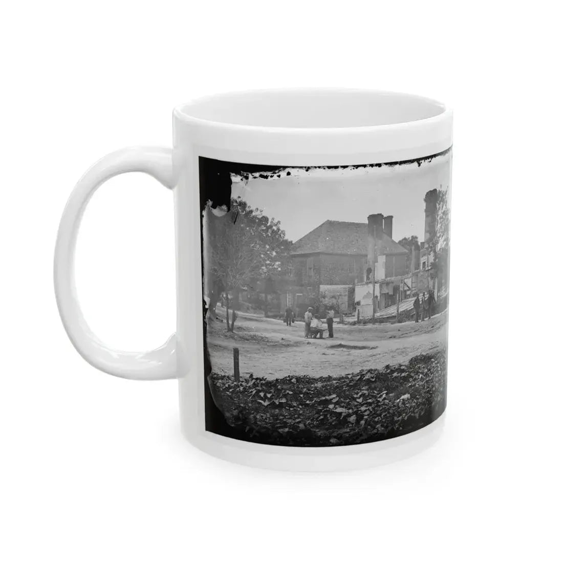 Yorktown, Va. Headquarters Of Gen. John B. Magruder (U.S. Civil War) White Coffee Mug - Go Mug Yourself