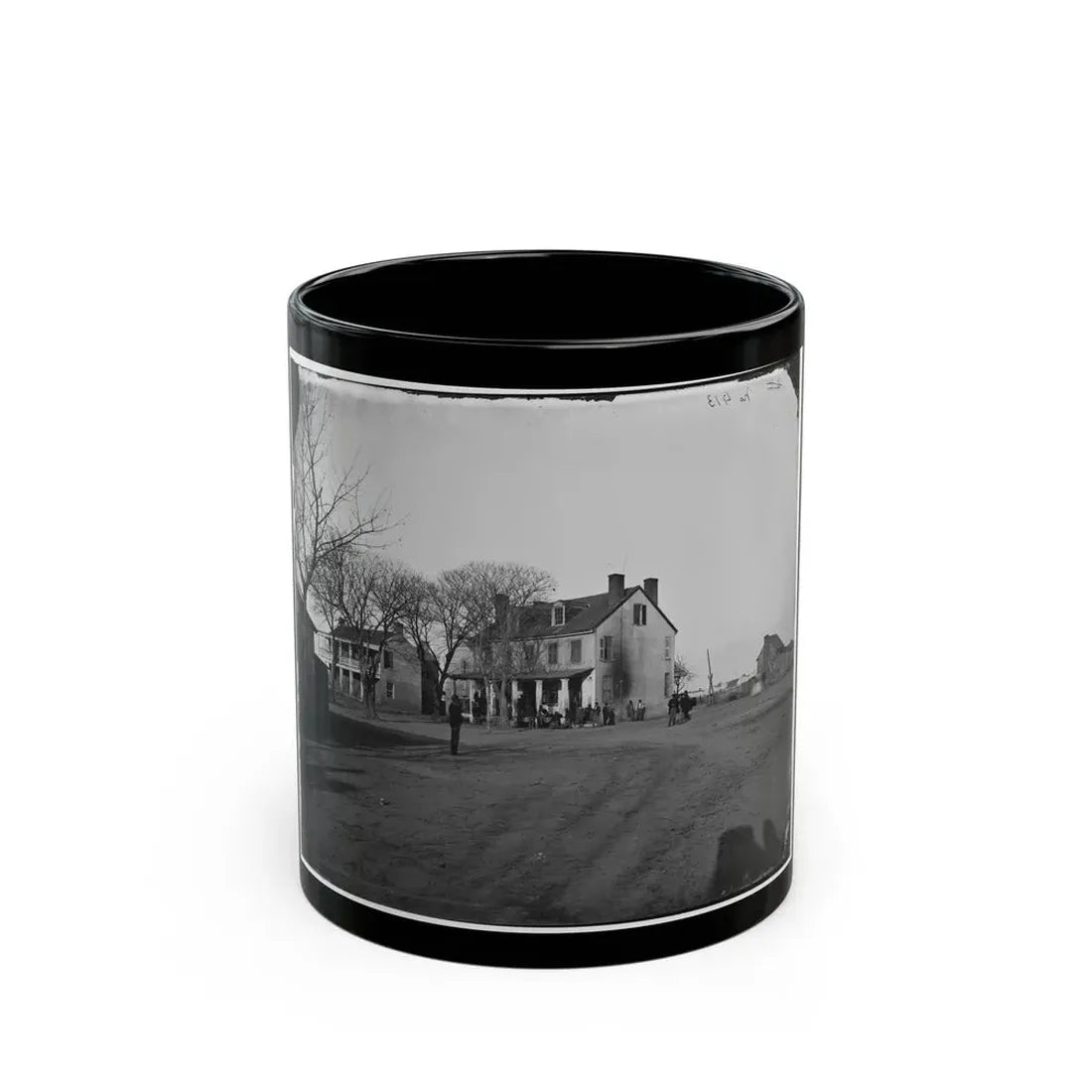 Yorktown, Va. Tabb House (U.S. Civil War) Black Coffee Mug 11oz - Go Mug Yourself