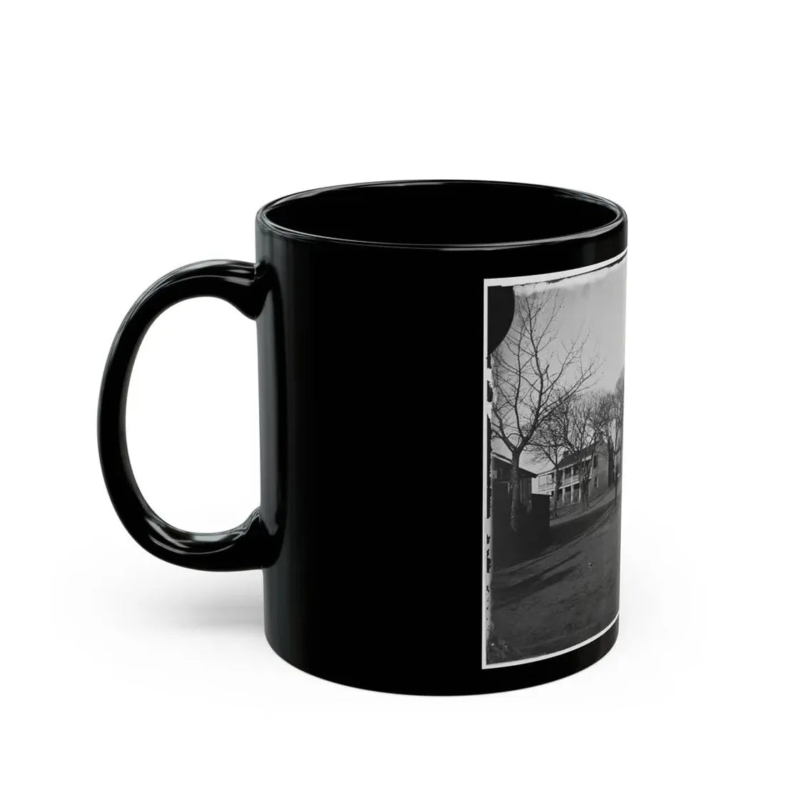 Yorktown, Va. Tabb House (U.S. Civil War) Black Coffee Mug - Go Mug Yourself