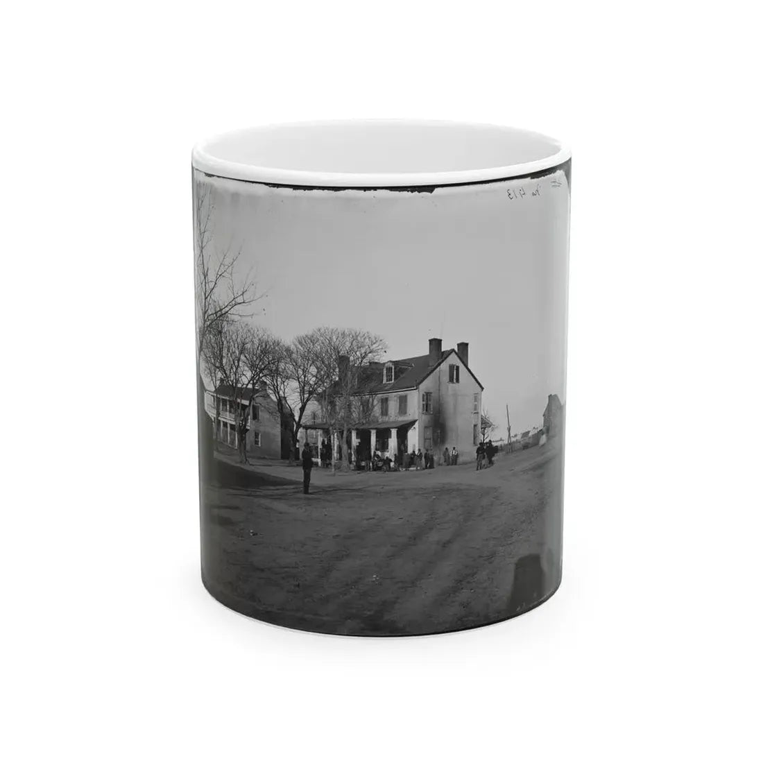 Yorktown, Va. Tabb House (U.S. Civil War) White Coffee Mug 11oz - Go Mug Yourself