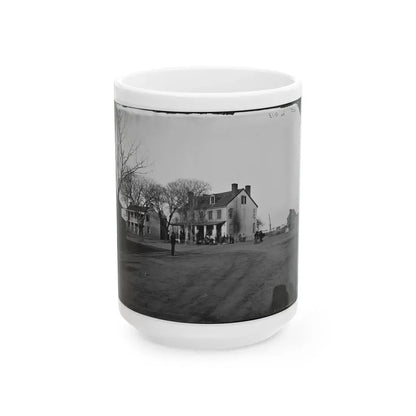 Yorktown, Va. Tabb House (U.S. Civil War) White Coffee Mug 15oz - Go Mug Yourself