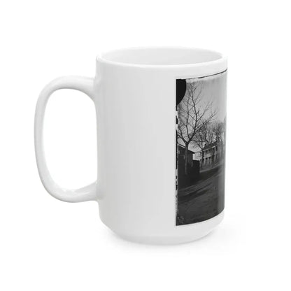 Yorktown, Va. Tabb House (U.S. Civil War) White Coffee Mug - Go Mug Yourself