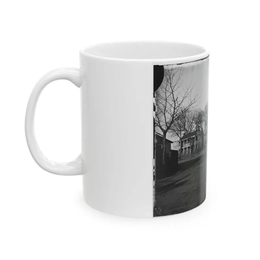 Yorktown, Va. Tabb House (U.S. Civil War) White Coffee Mug - Go Mug Yourself